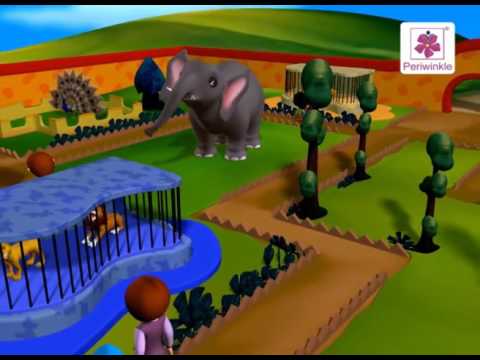 Zoo Bee Zoo  3D English Nursery Rhyme for Children  Periwinkle  Rhyme  94