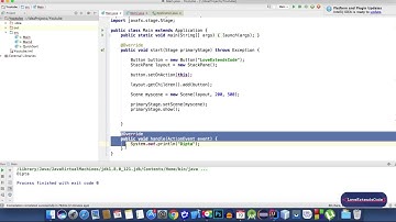 JavaFX 2 - Button, setOnAction using Lambda Expression with Details (Bangla | বাংলা)