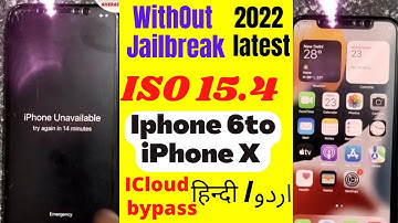 IOS 15.4 iCloud Bypass No Jailbreak 2022 Jailbreak ios 15 iOS 15 Passcode Disabled Jailbreak