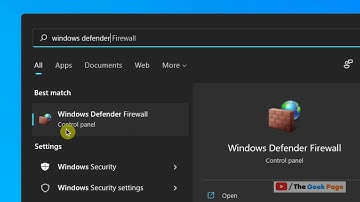 How to Turn off Firewall in Windows 11
