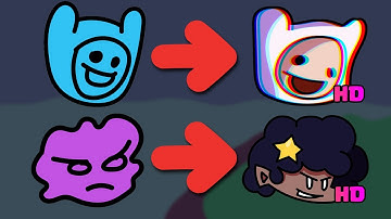 Redrawing Friday Night Funkin Mods Icons Part 3