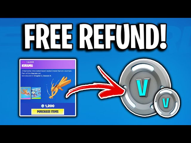 PSA: If anyone bought the Kurama bundle and also completes a Nindo  challenges you will be refunded!!! : r/FortNiteBR