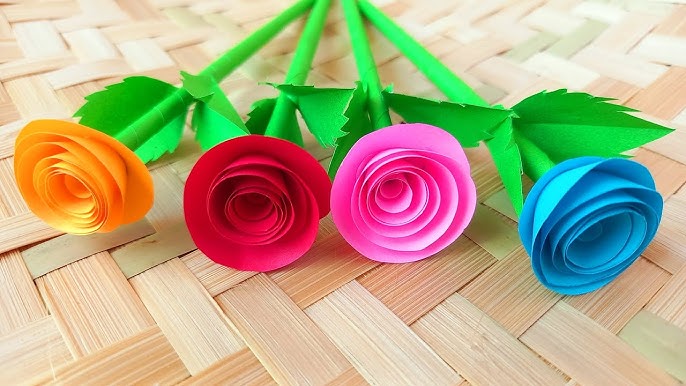 DIY: Mini Paper Boquet, Como armar Mini Ramo Buchón de papel 