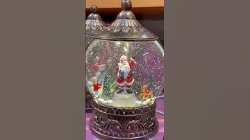 Christmas Glitter Lanterns vs Snow Christmas Lights #shorts