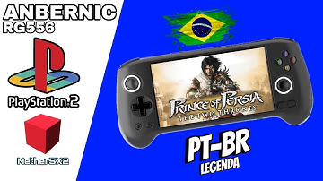 ANBERNIC RG556 - Prince of Persia The Two Thrones - PlayStation 2/NetherSX2 v1.5 - Vulkan 1,5x