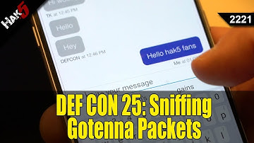 Sniffing Gotenna Packets and Voter Database Privacy Problems at DEF CON 25 - Hak5 2221
