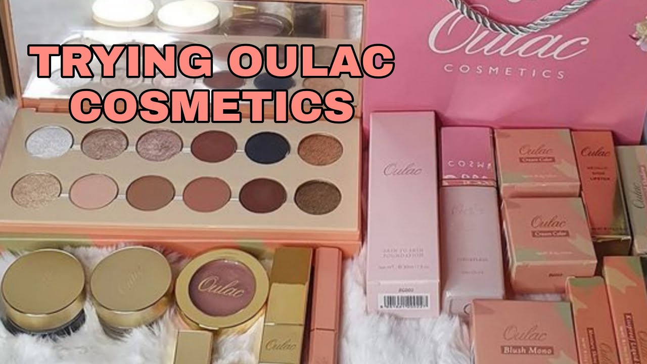 TRYING + SWATCHES OULAC COSMETICS PARIS BRAND