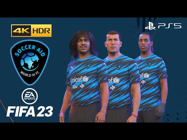 FIFA 22 PS5 - Soccer AID Vs MLS All Stars Ft. Pele, Maradona