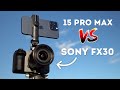 iPhone 15 Pro Max против Sony FX30 Для Видео в LOG