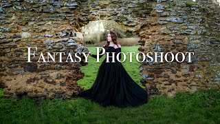 Photo & Video Fantasy Shoot at Abbey Ruins | Behind the Scenes