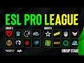 День 4 |  ESL Pro League Season 19 | Groups C & D | КРИВОЙ ЭФИР image