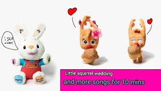 little squirrel wedding + more songs 10 mins: nursery rhymes: babyfirst toys: little baby blossom 🌼🌸