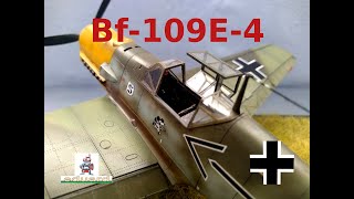 Messerschmitt Bf 109 E-4 Adolf Galland in 1/48  Eduard Weekend Edition