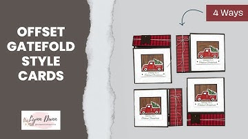 Trucking Along with Another Easy Gatefold Card Design