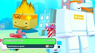 I Met The Owner Of Pet Simulator X Preston Big Mascot