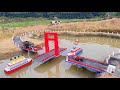 Construction of the modern swing bridge construction