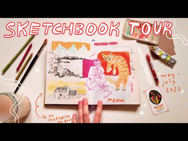Making Teeny Tiny Sketchbooks!! 📚 