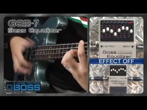BOSS GEB-7 Bass Equalizer - 7 Band