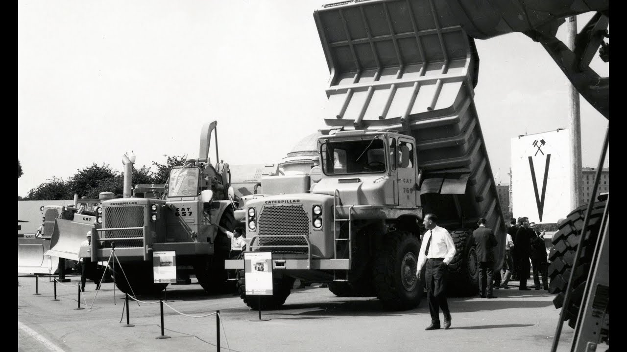 Caterpillar History in Eurasia and Russia Celebrating 45 Years YouTube
