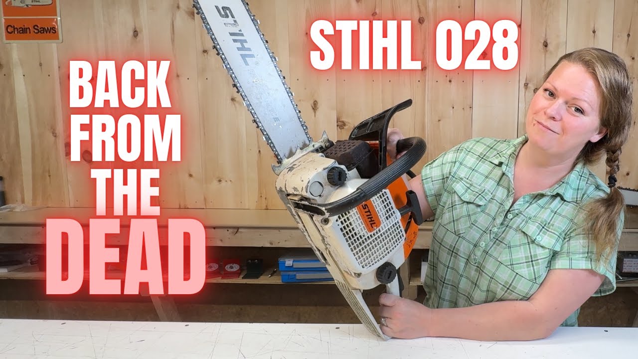Stihl 028 AV Woodboss  |  Complete Rebuild  |  Back From The Dead