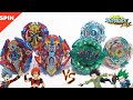 ALL Xcalibur VS ALL Kerbeus Beyblade Burst Sparking  베이블레이드 버스트 올 엑스 칼리버 VS 올케르베우스  ベイブレードバーストスパーキング