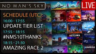 10th Anniversary No Man's Sky Special! - NMS Update Tier List & Amazing Race 2! !NMS #sponsored