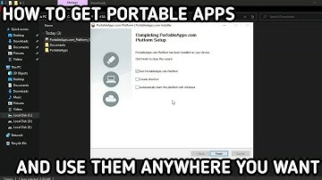 HOW TO GET PORTABLE APPS TO USE YOUR FAVORITE APPS & SETTINGS ANYWHERE YOU WANT VIA USB