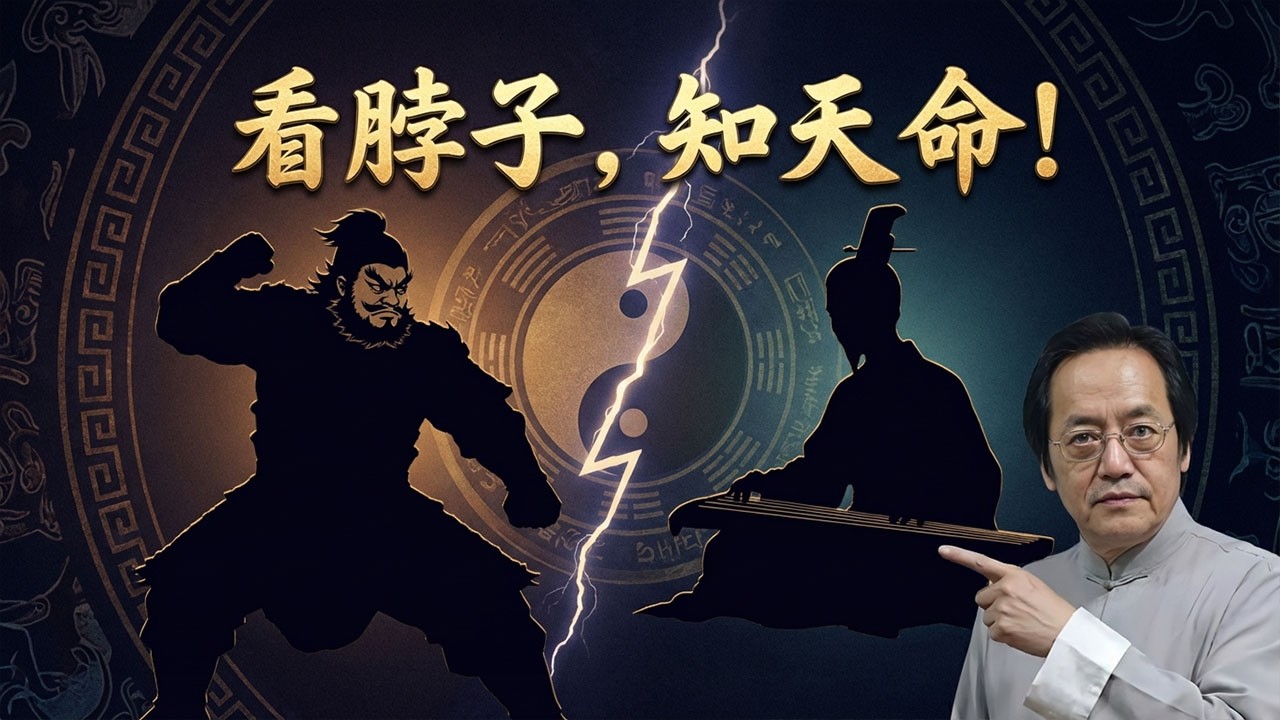 倪海厦深度解析：为什么脖子粗短的人“不能惹”？一眼看穿性格与命运核心，这堂课让你少走十年弯路！#倪海厦 #易经 #运势