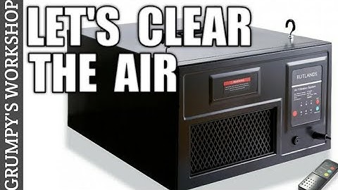 Rutlands 2 stage air filtration system