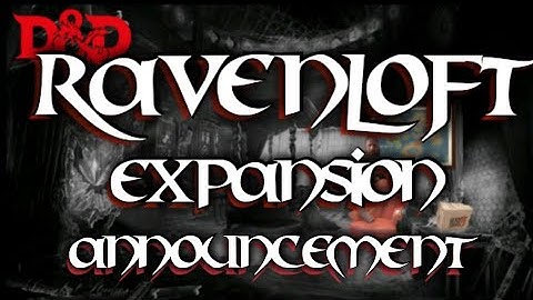 Huge #Ravenloft 5e announcement!