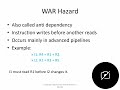data hazards handling methods, Department of Computer science and Engineering, JSREC