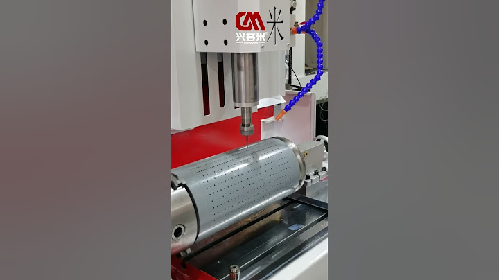 Plastic tube 360 degree rotary drilling 2mm aperture by 4 axis high speed CNC drilling machine