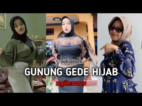 Kompilasi TikTok || Hijab Gunung Gede Virall #4