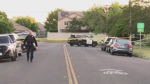 West Sacramento police investigate reports of shots fired, car crashing into house