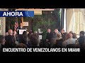 Encuentro de venezolanos en #Miami con el Senador Marco Rubio - #08Abr - Ahora