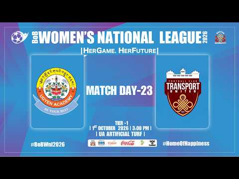 🔴 LIVE | UGYEN ACADEMY WFC vs TRANSPORT UNITED LADIES | Official Broadcast