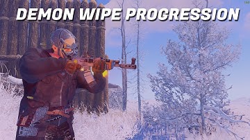 Rust - HOW DEMON SPEED RUNS WIPEDAY // ZERG PROGRESSION // Raids and PVP // ATLAS MAIN