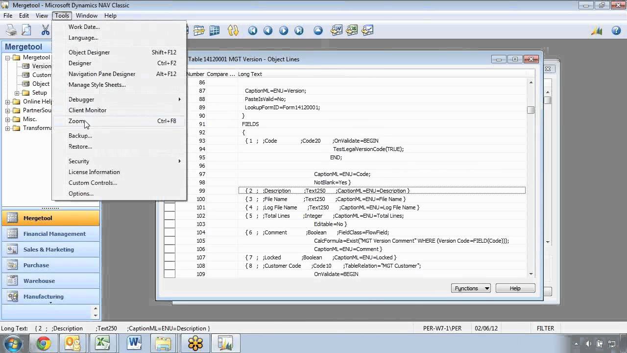 Import source code into the Mergetool - YouTube