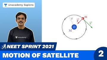 Motion of Satellite Part 2 | Physics Sprint NEET 2021 | Jeetendra Pandey | Unacademy Sapiens