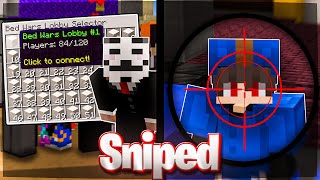 I Asked Lobby 1 to Snipe Me | Hypixel Bedwars