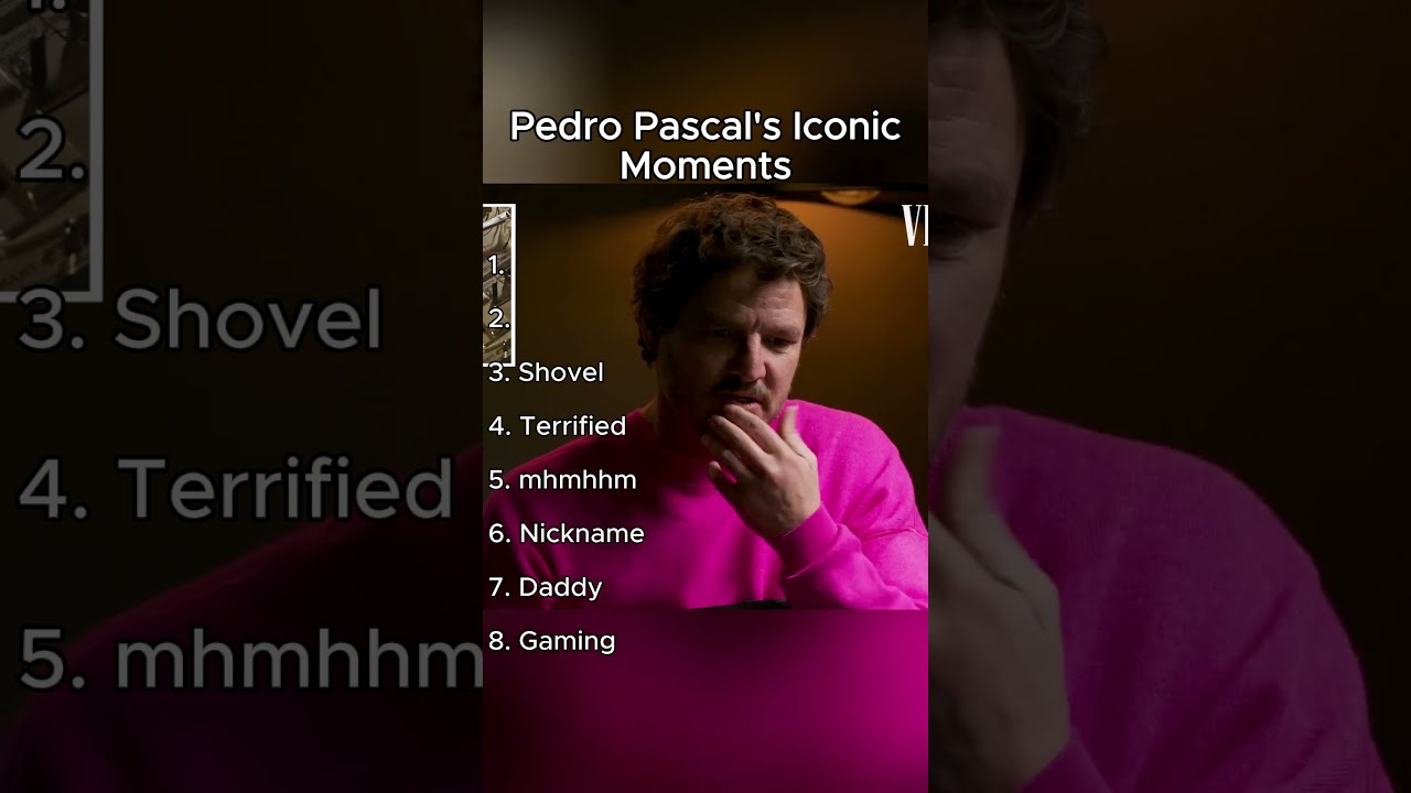 Pedro Pascal S Iconic Moments