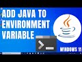 How to Setup Environment Variables for Java in Windows 11
