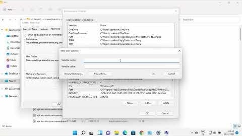 How to Setup Environment Variables for Java in Windows 11