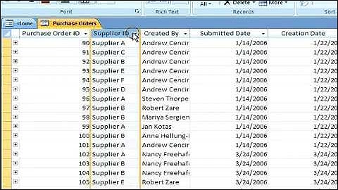 How to Create a Query From a Filter in Microsoft Access