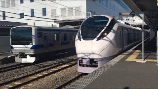 【じょうばんせん、ときわ】常磐線E531系、E657系 特急 ときわ@土浦駅