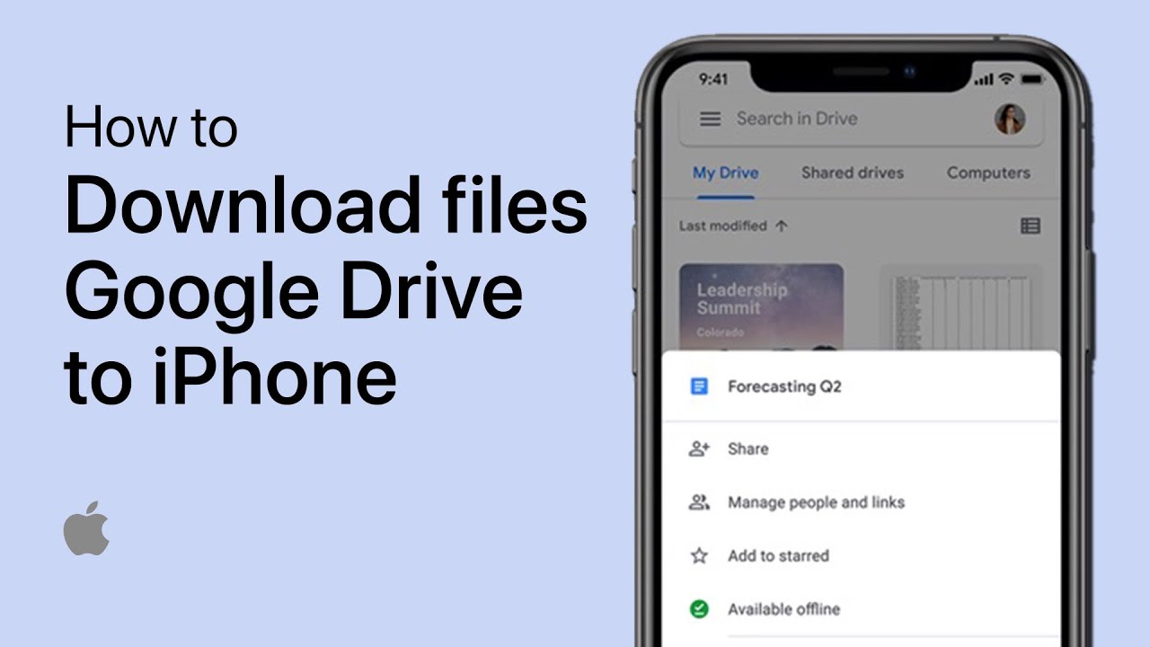 Access Your Google Drive from Files App on iPhone or iPad