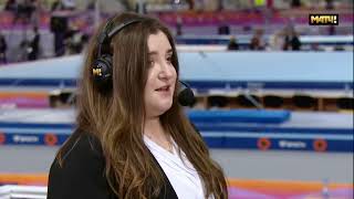 : INTERVIEW (Sub Eng) - Aliya Mustafina discusses Russian Gymnasts - 2023 Russian Cup Apparatus Finals