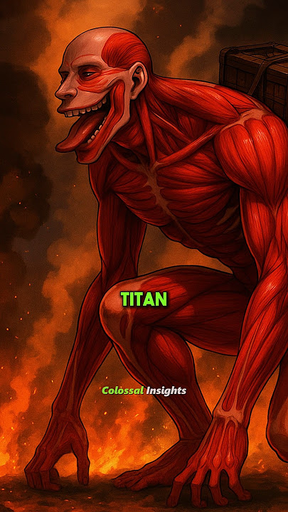 Cart Titan   Colossal Titan🔥 How will it look? || Attack on Titan #shorts