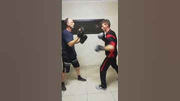 Practicing Mayweather style mitt work (5 hours of practice) #boxing #shorts #mittwork