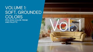Volume 1: Soft, grounded colors from the PPG 2024 color trend and palette screenshot 1